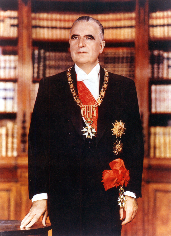 Official portrait: Georges Pompidou