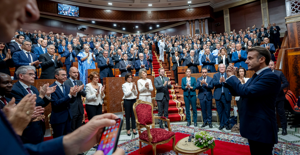 Visite d'État au Maroc deuxième journée. Élysée
