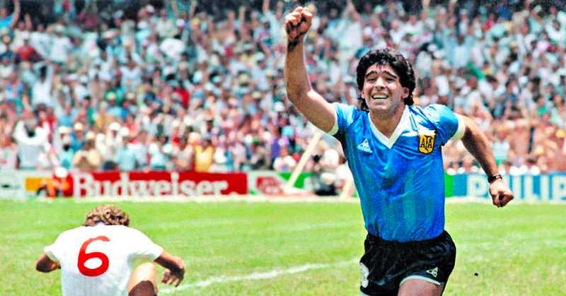 Scomparsa di Diego Maradona. Elysee