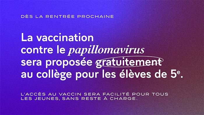 Vaccination Papillomavirus