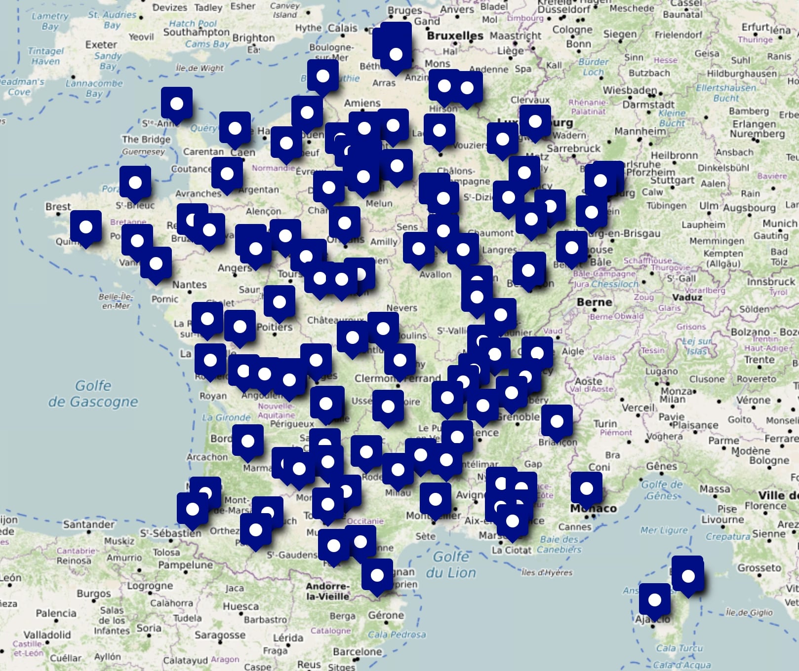 Carte Fabriqué en France