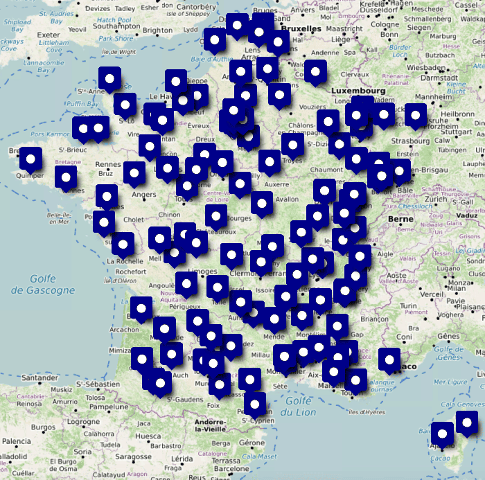 Carte Fabriqué en France