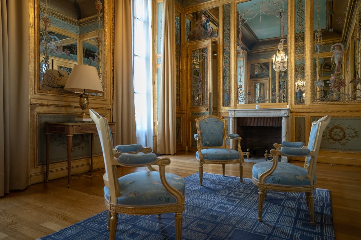 Salle de bain de l’impératrice Eugénie, actuel salon des glaces