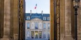 Entrée principale du palais de l'Elysée