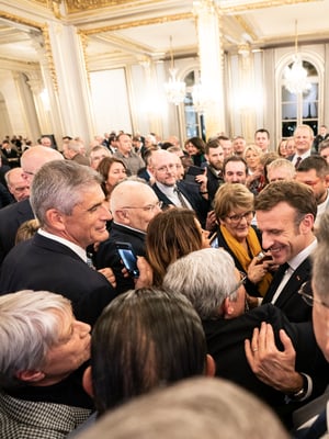 2022-11-23 (223903) Une journée avec Emmanuel Macron © SDLM