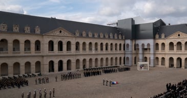 2021-10-15 (213157) Invalides, hommage national à Hubert Germai