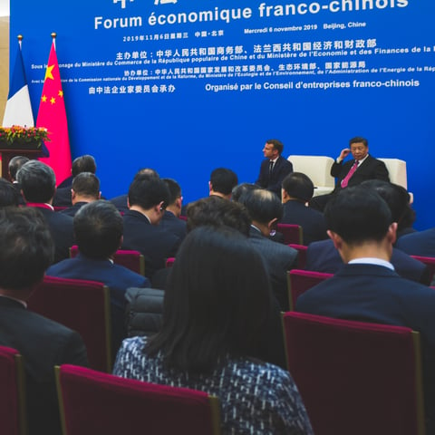 2019-11-06 (191677) Emmanuel Macron et Brigitte Macron en Chine