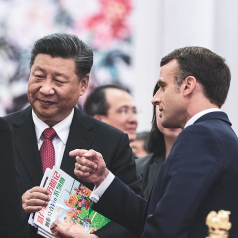 2019-11-06 (191677) Emmanuel Macron et Brigitte Macron en Chine